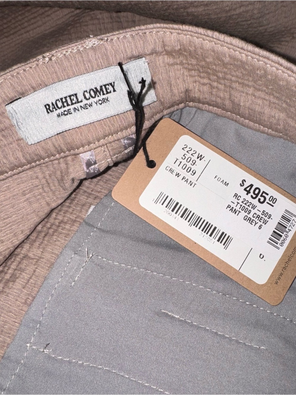 NEW RACHEL COMEY Crew Pants Size 6 - Picture 2 of 3